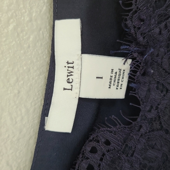 Lewit Silk Camisole Tank Top Size Large - Picture 3 of 9